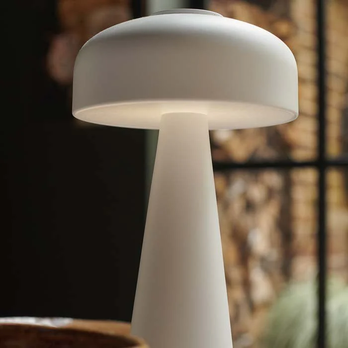 Adelaide Portable Table Lamp, White - Image 2