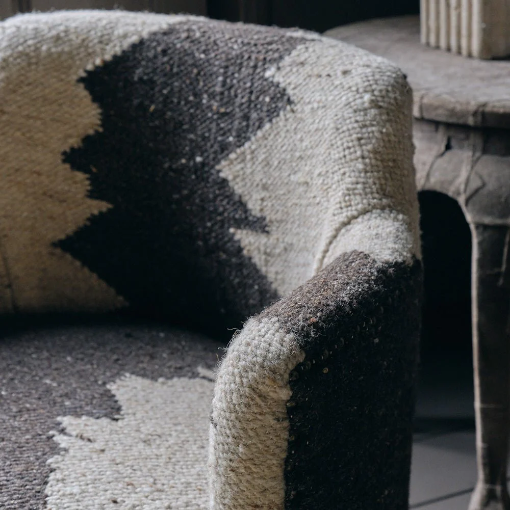 Akita Patterned Armchair - Image 10