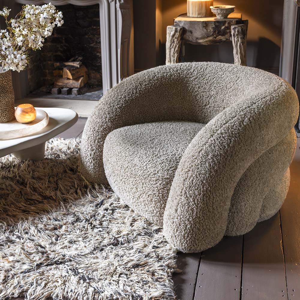 Almar Curved Armchair - Image 5