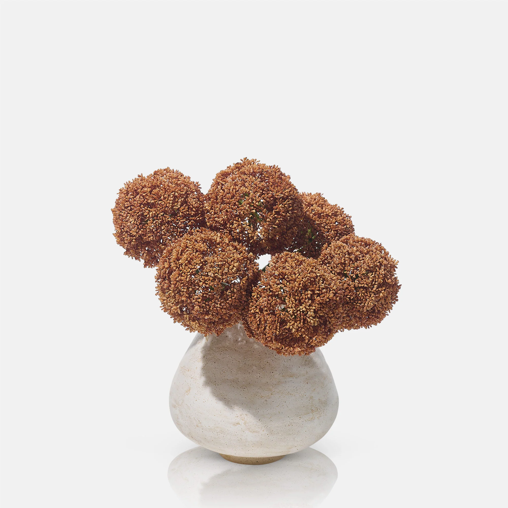 Artificial Allium Bouquet, Umber - Image 3