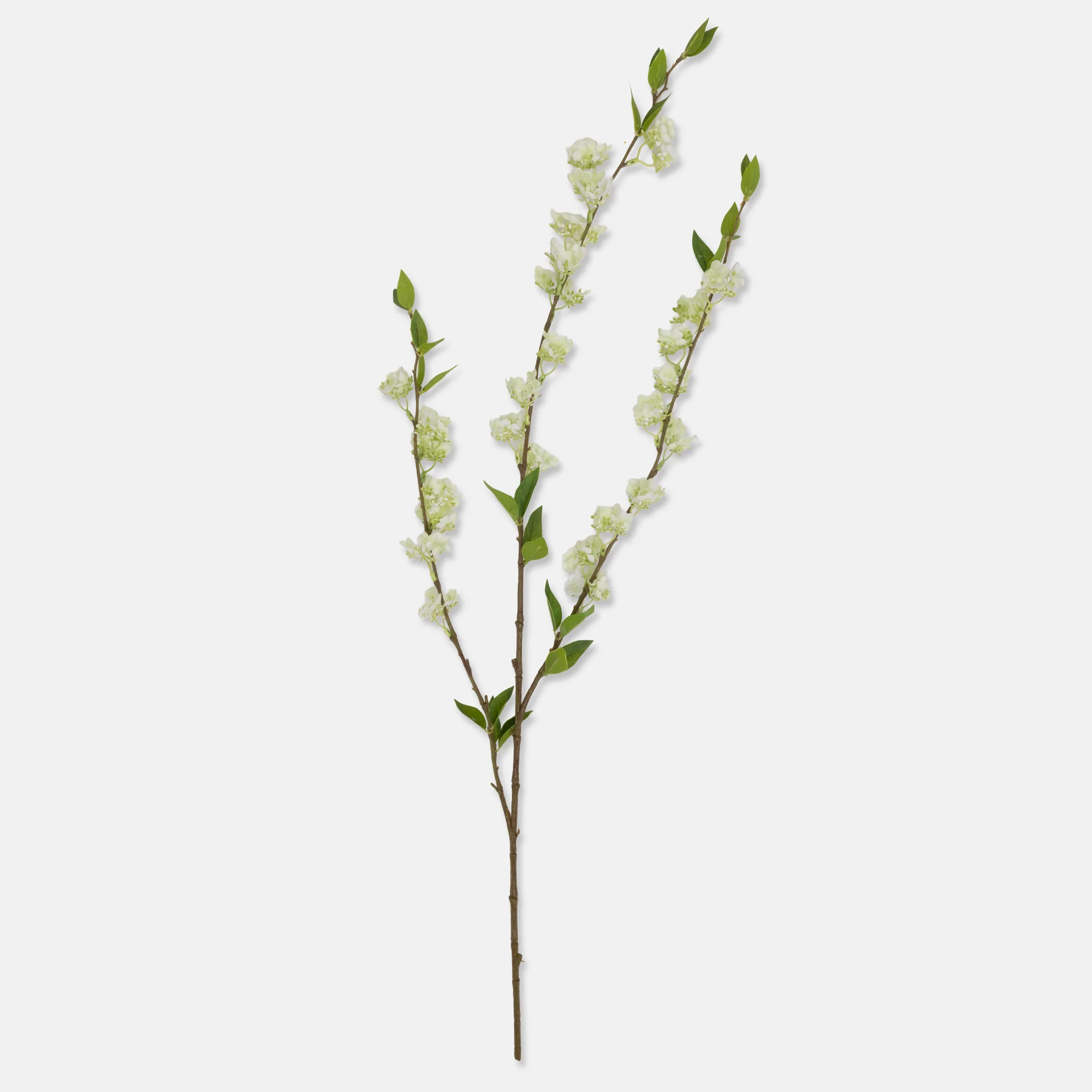 Artificial Blossom Branch, Soft Green - Image 3