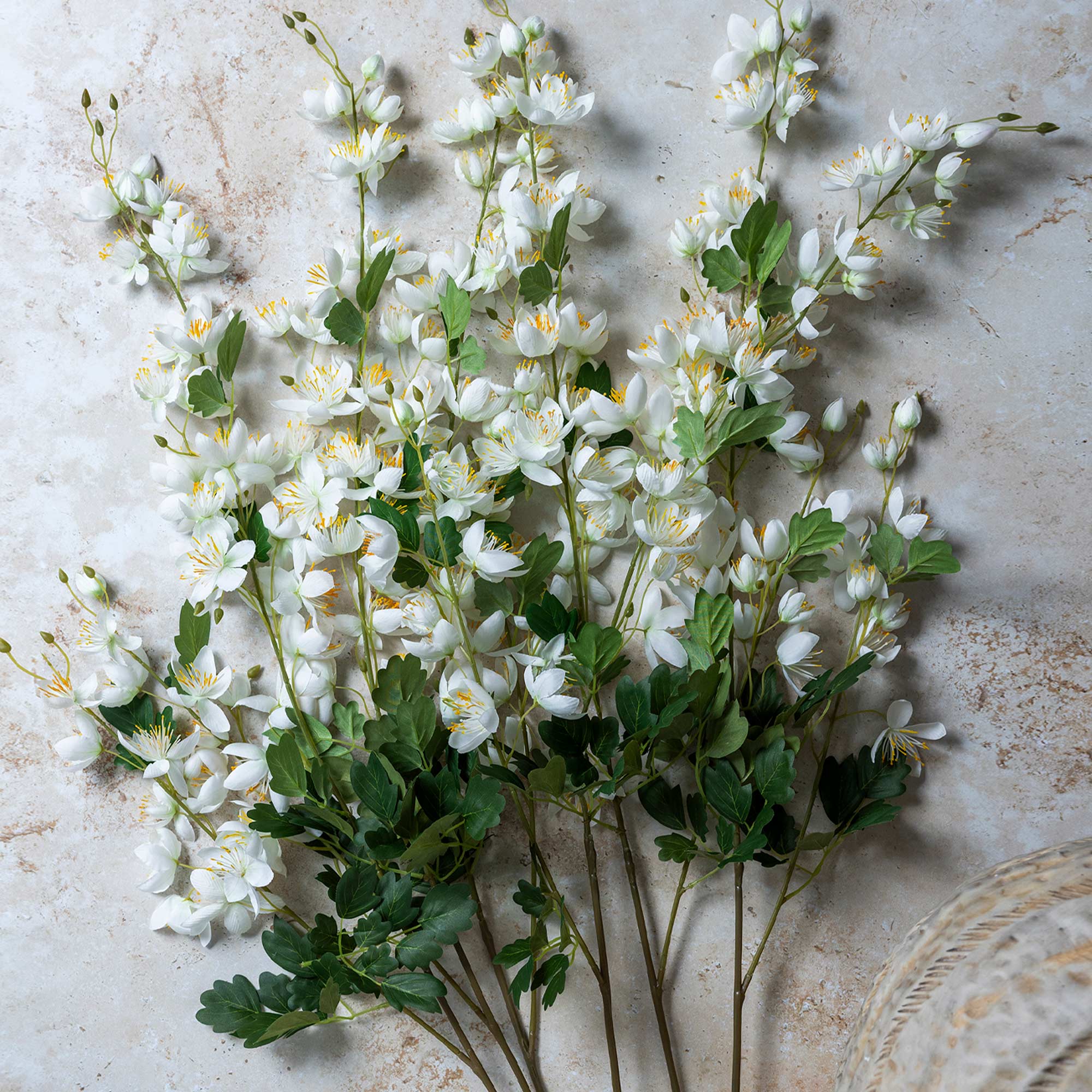 Artificial Campanula, Cream - Image 8