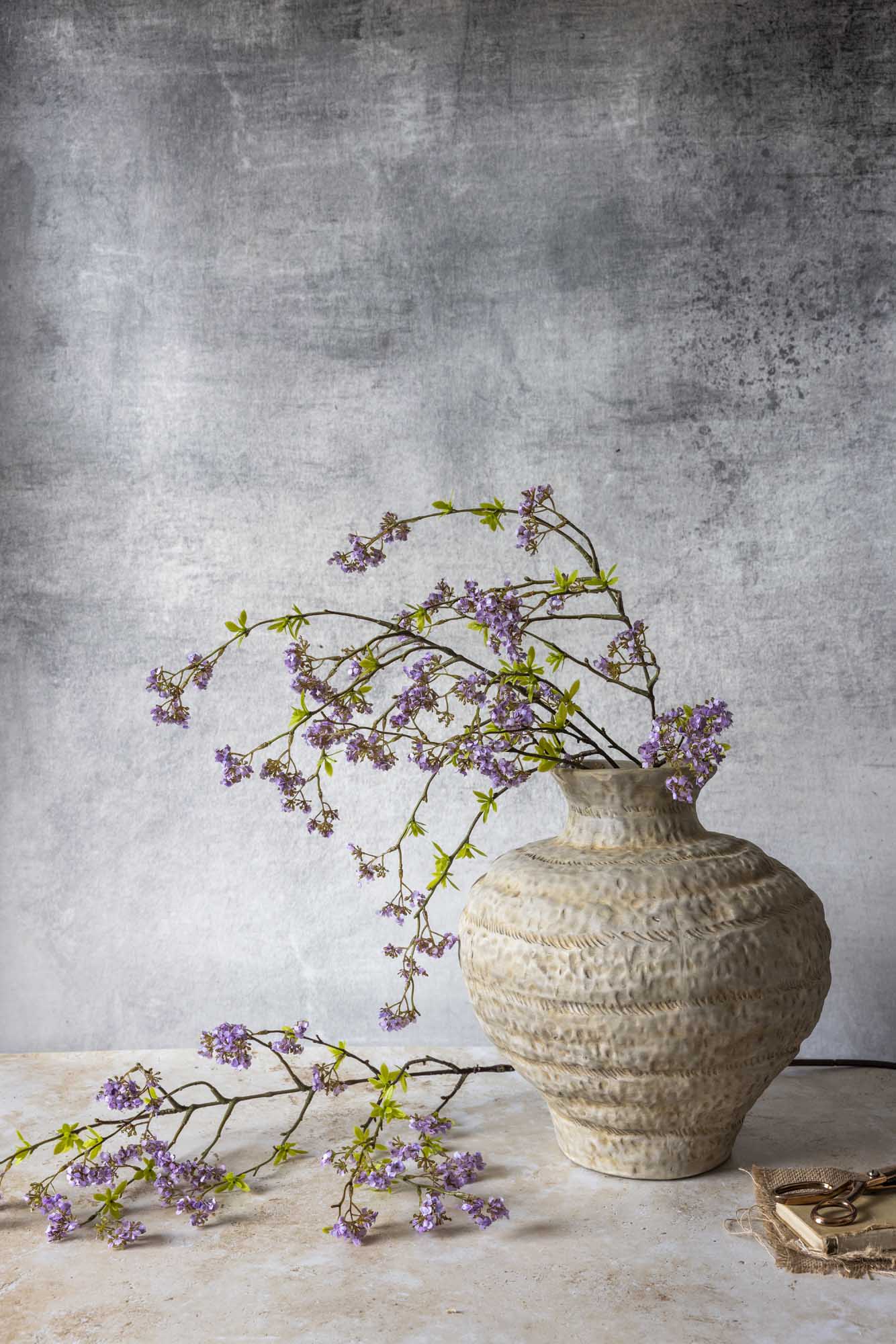 Artificial Cherry Blossom, Lilac - Image 5
