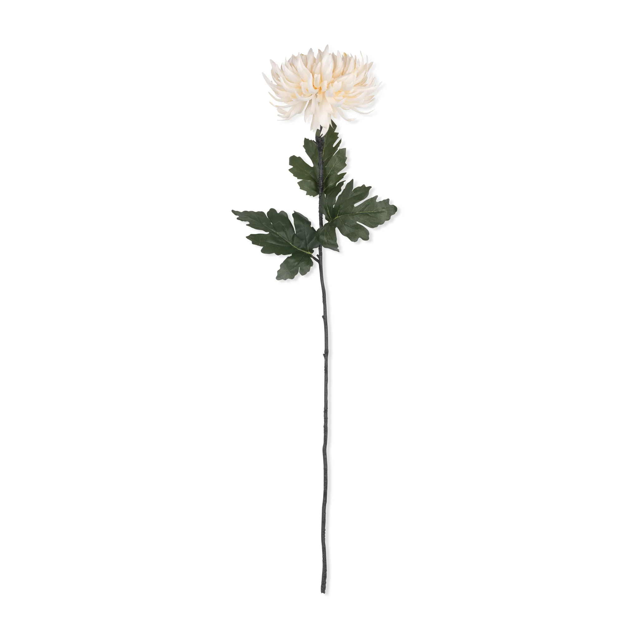 Artificial Chrysanthemum, Cream - Image 3
