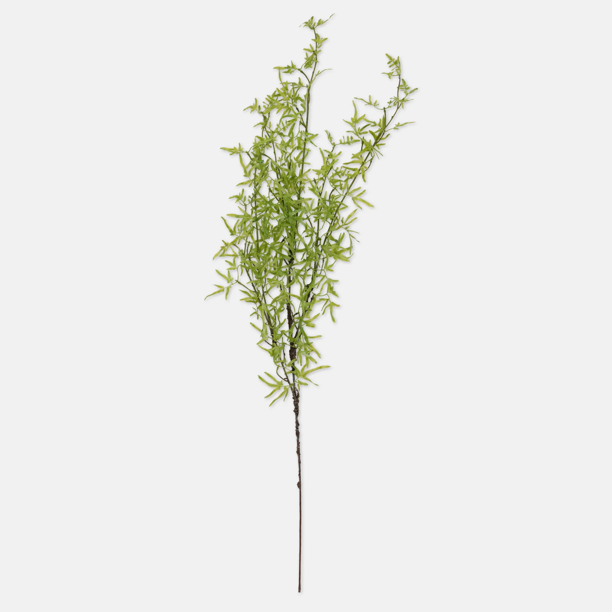 Artificial Fern Branch, Soft Green - Image 3