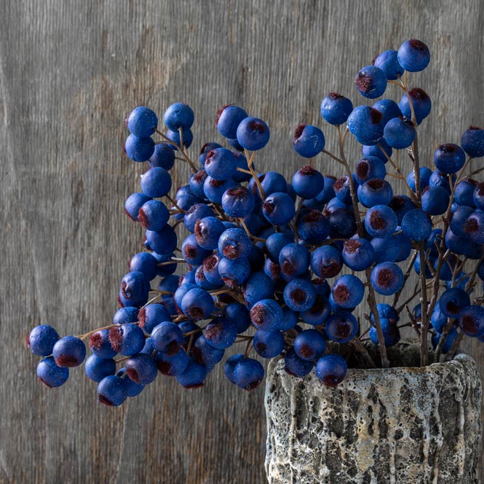 Artificial Hawthorn Berry, Midnight
