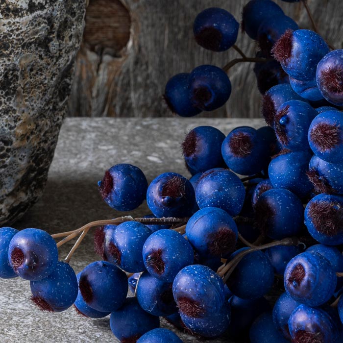 Artificial Hawthorn Berry, Midnight - Image 2
