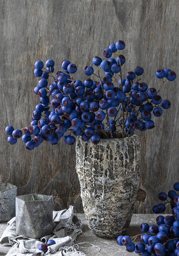 Artificial Hawthorn Berry, Midnight - Image 5