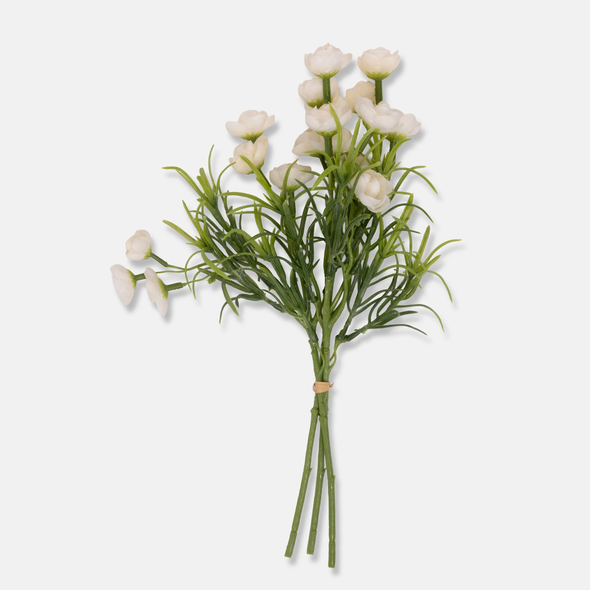 Artificial Hellebore Bunch, White - Image 3