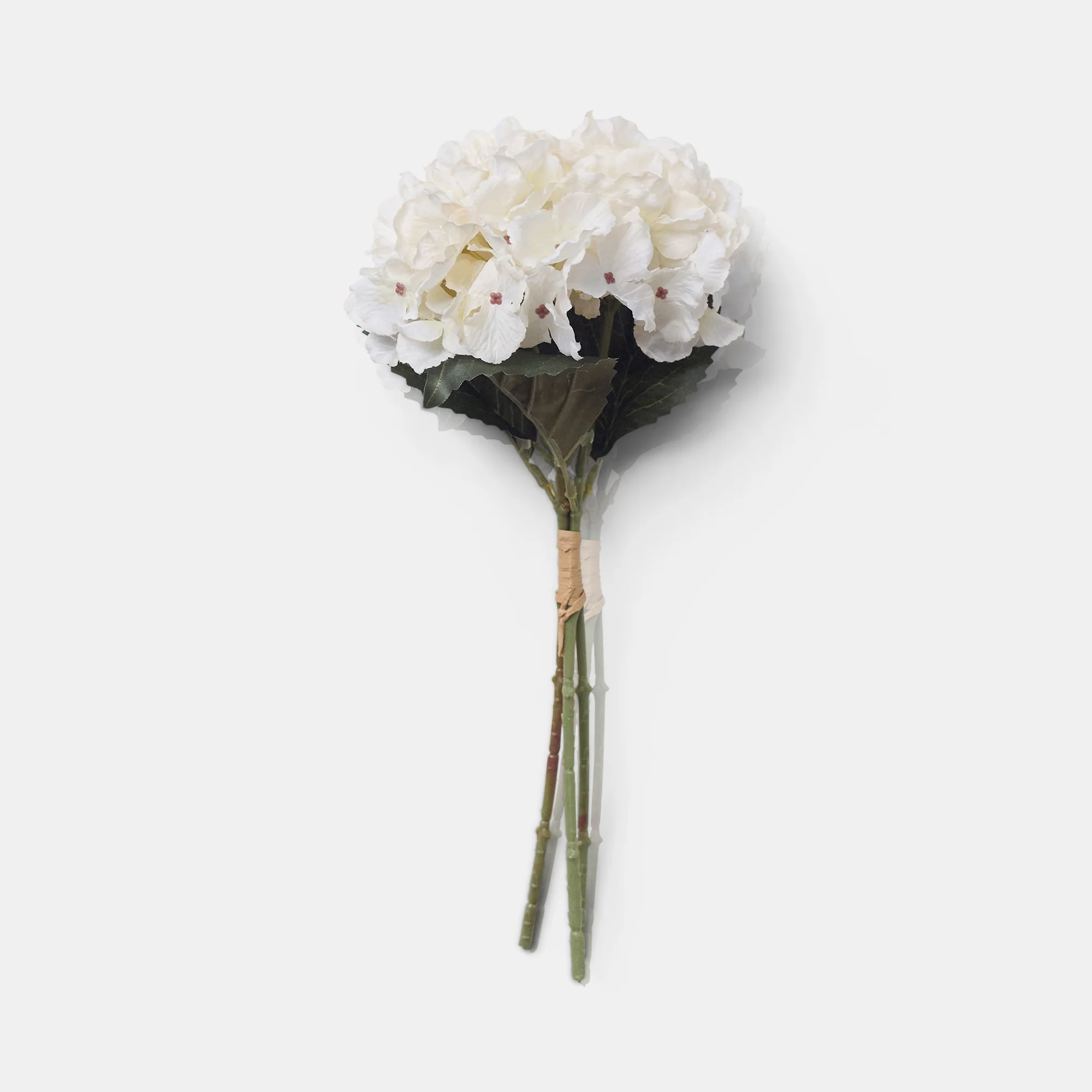 Artificial Hydrangea Anabelle Bunch - Image 3
