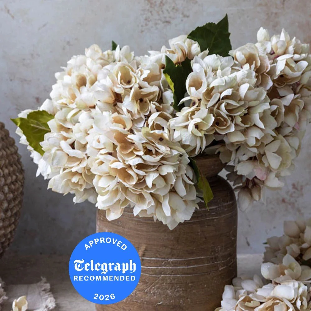 Artificial Hydrangea, Morning Mist - Image 4