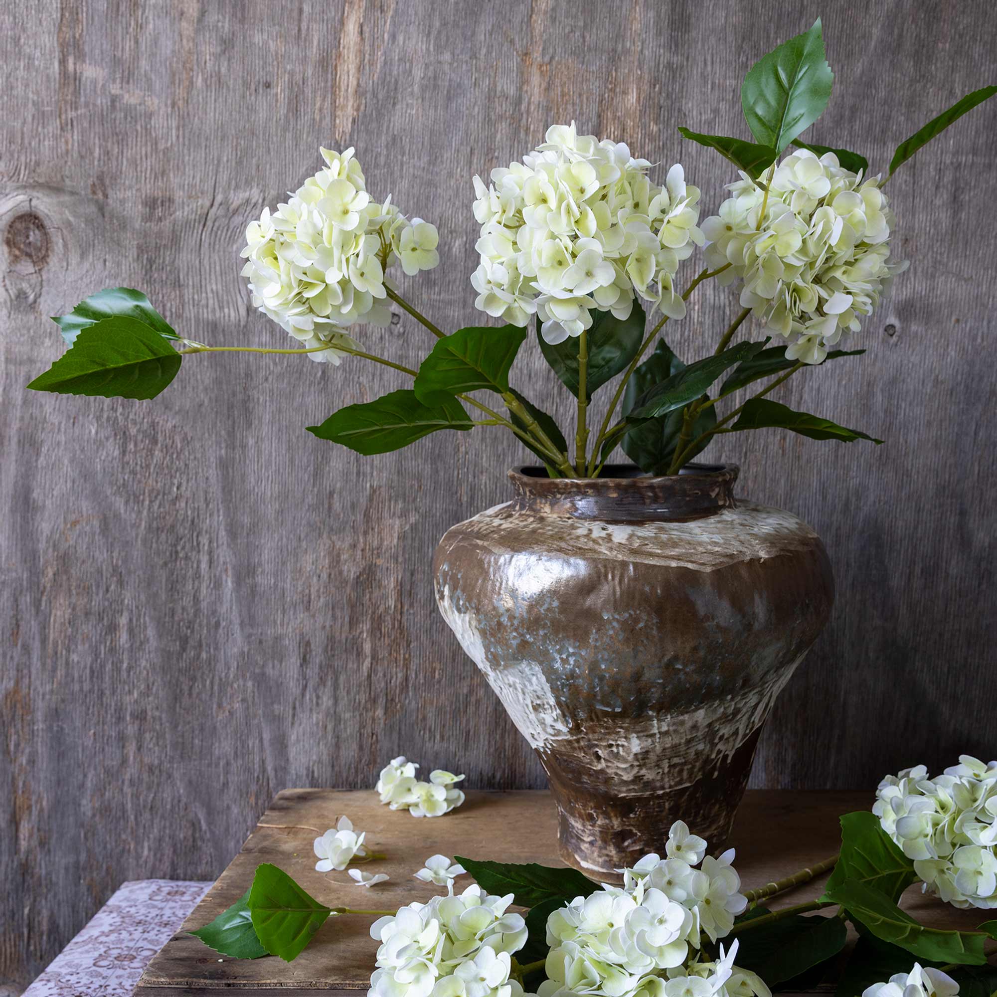 Artificial Real Touch Hydrangea, Zest - Image 4