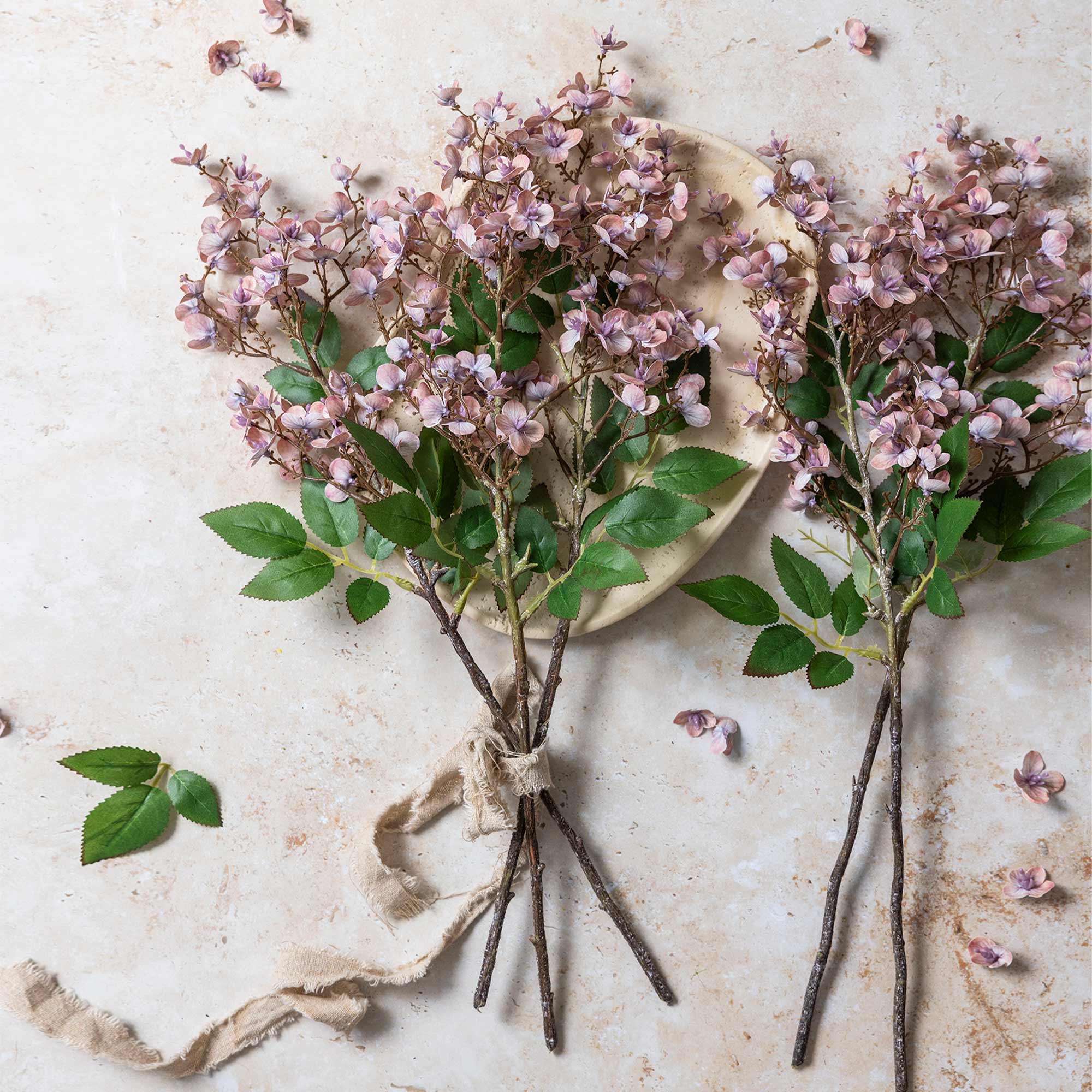 Artificial Japanese Cherry, Blush - Image 8