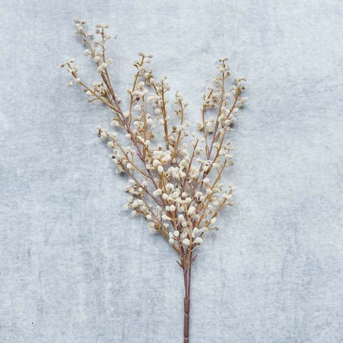Artificial Mimosa, Cream - Image 3