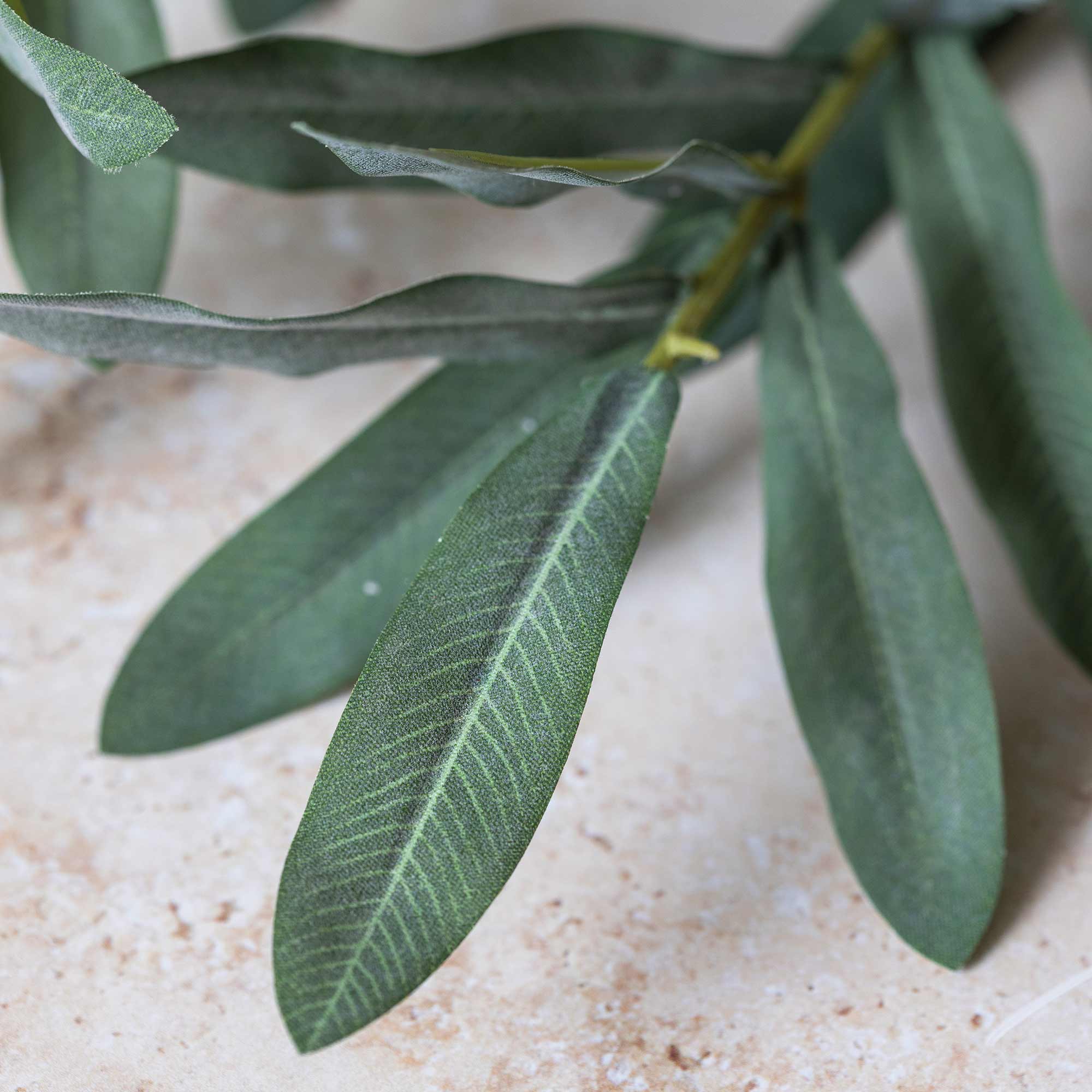 Artificial Olive Branch, Soft Green - Image 6