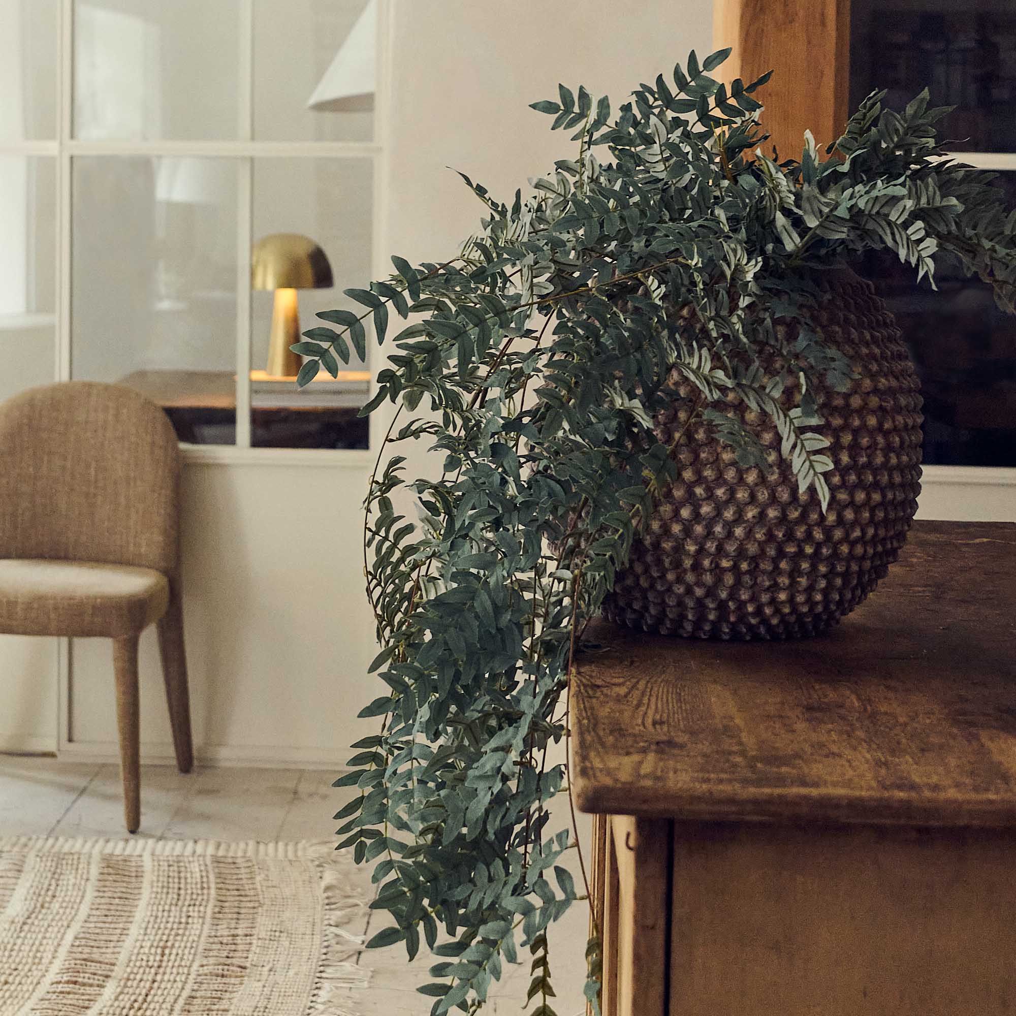 Artificial Olive Leaves Branch - Image 4