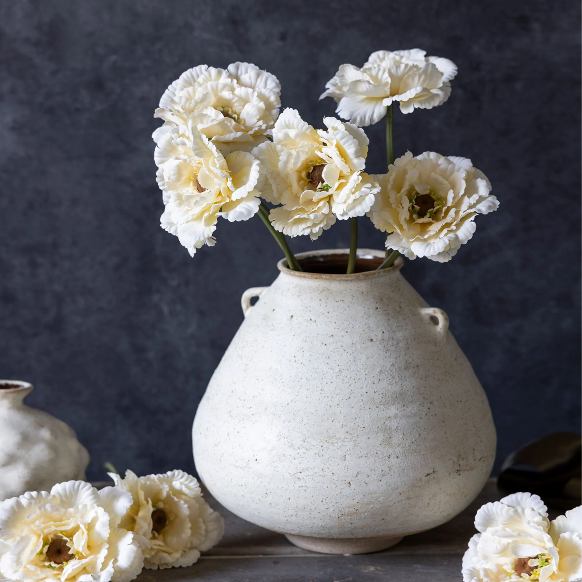 Artificial Peony, Garden Lace - Image 4
