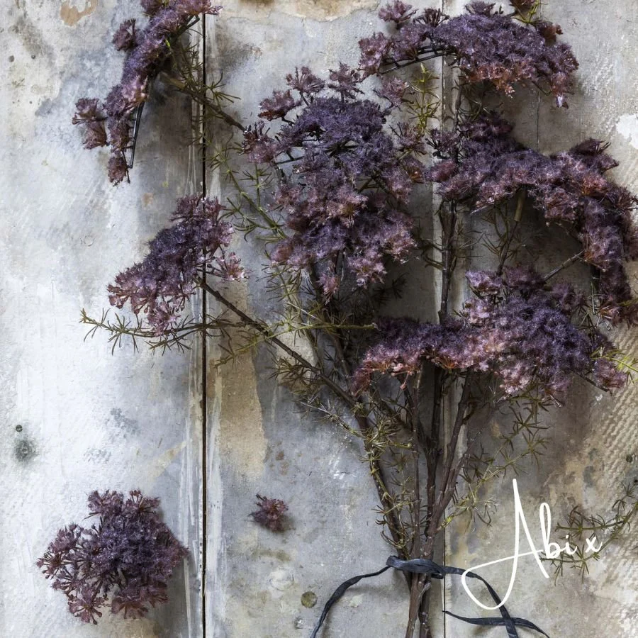 Artificial Queen Anne's Lace, Purple - Image 6