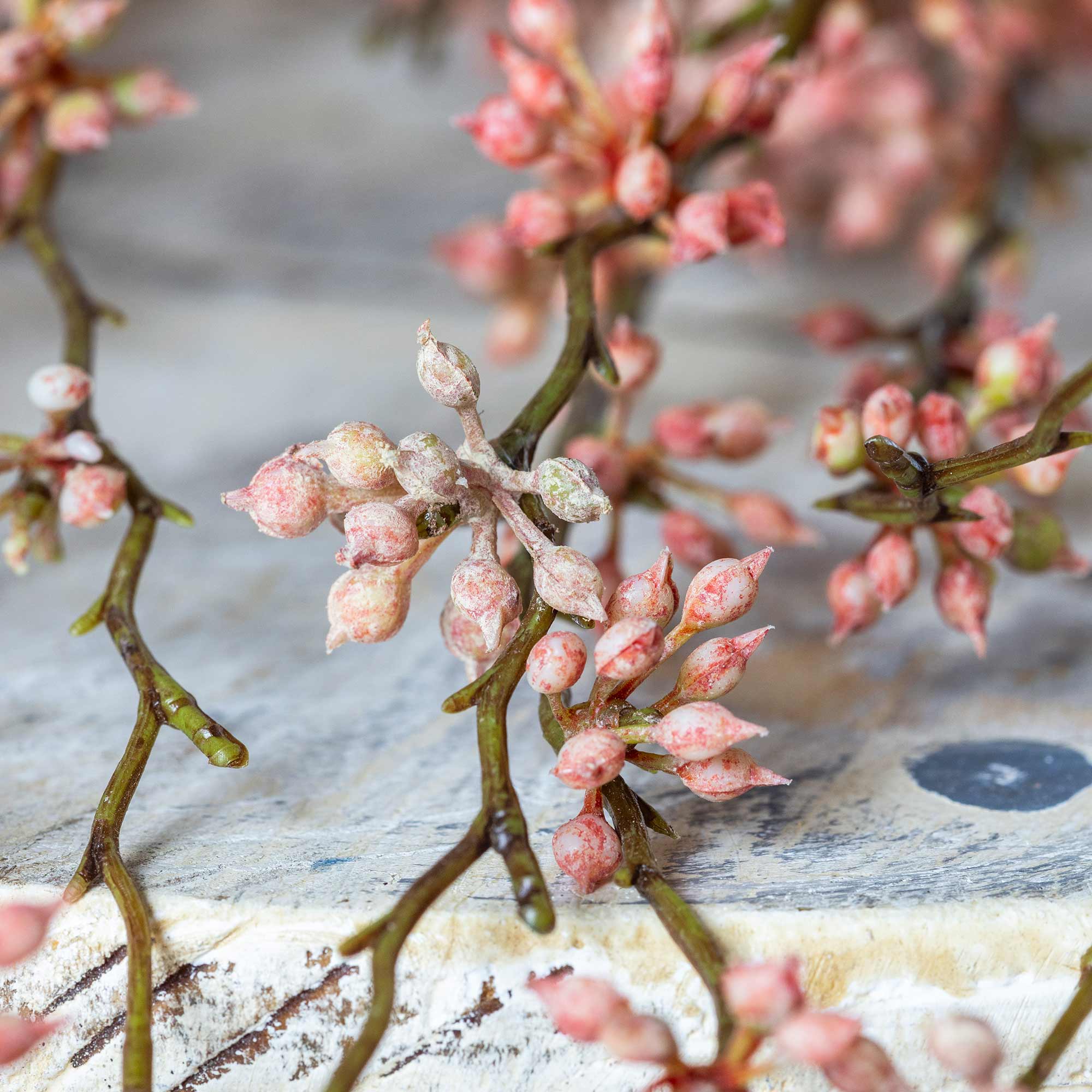 Artificial Succulent Branch, Coral - Image 8
