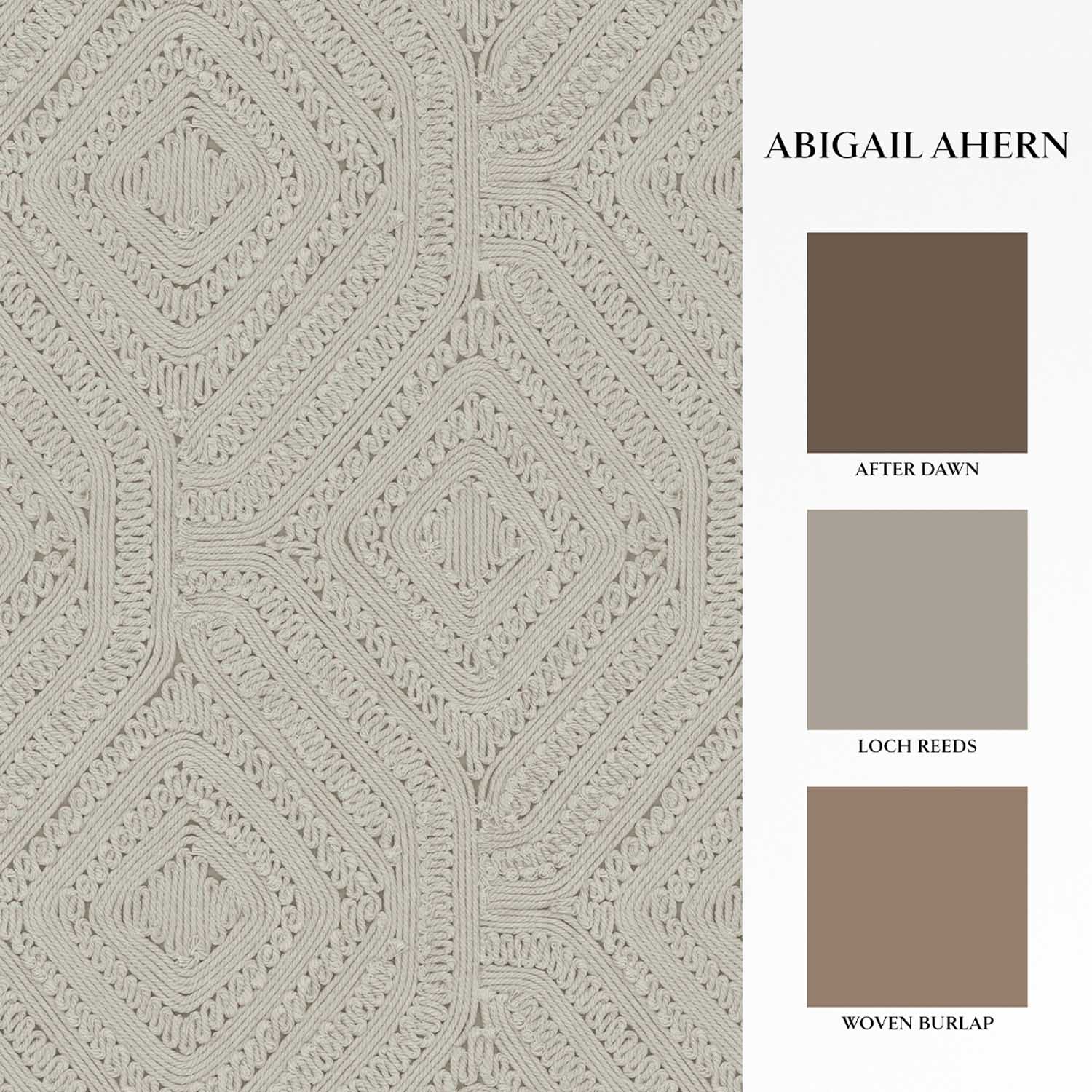 Artisan Weave Wallpaper, Cream - Image 3