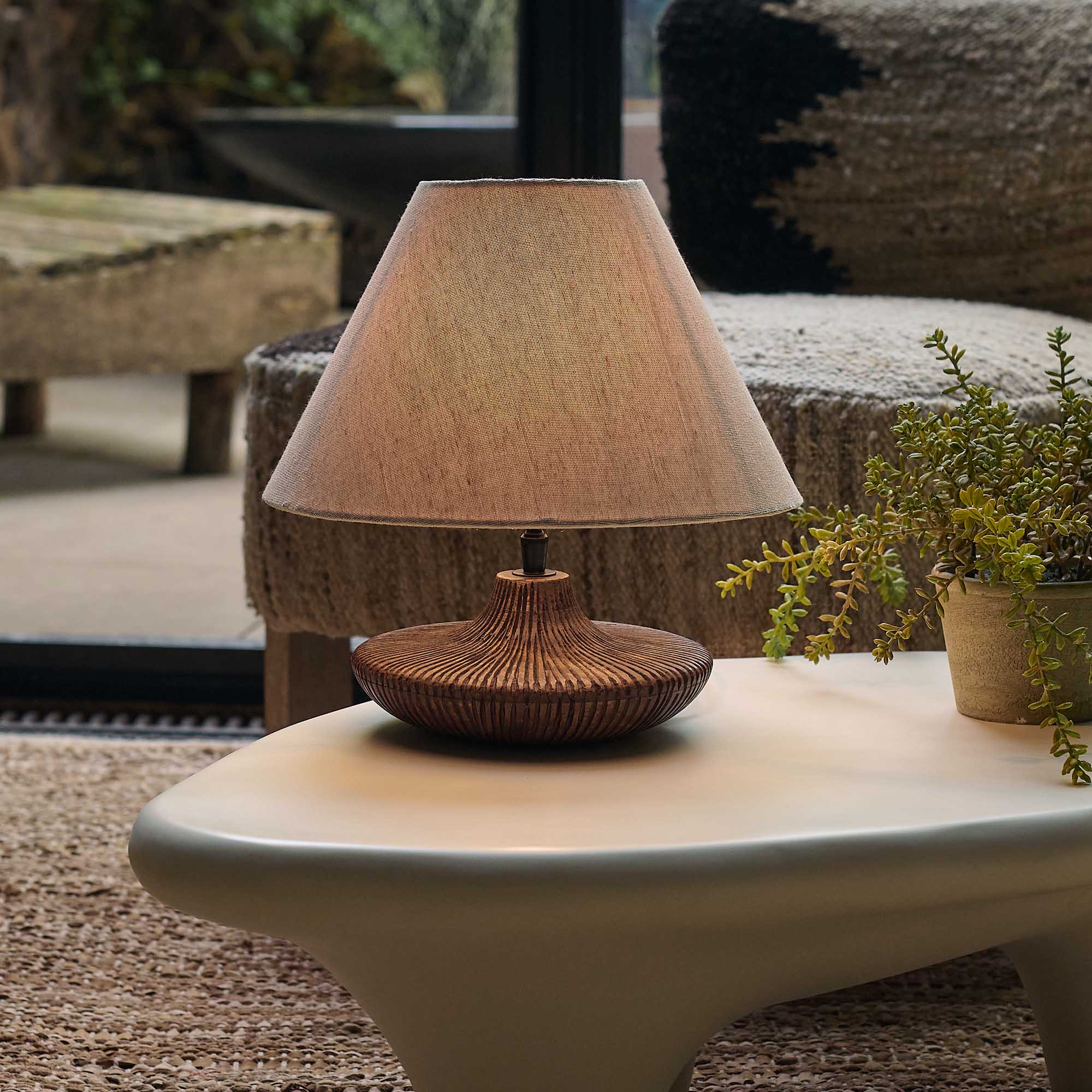 Ballard Wooden Table Lamp - Image 2