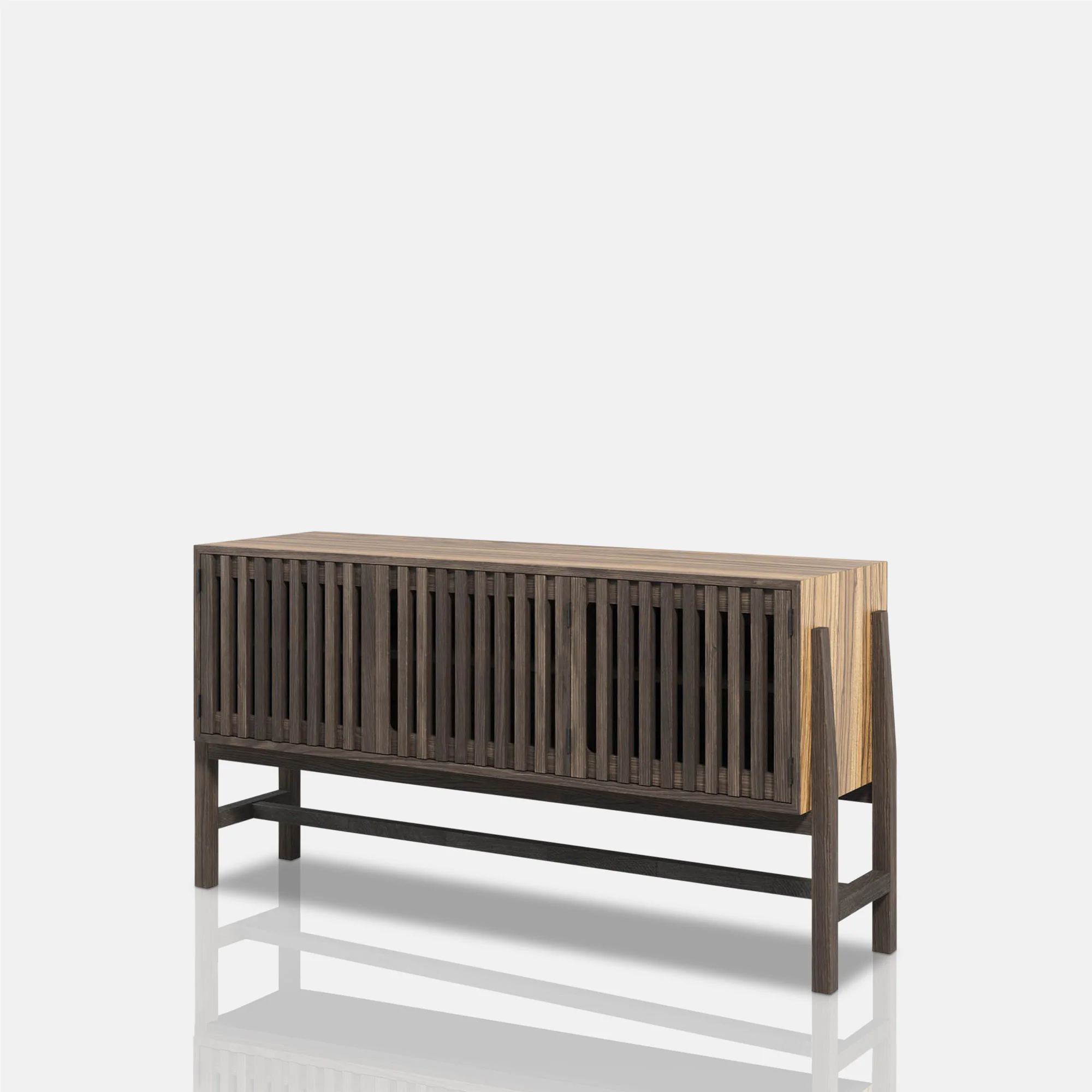 Batten Wooden Sideboard