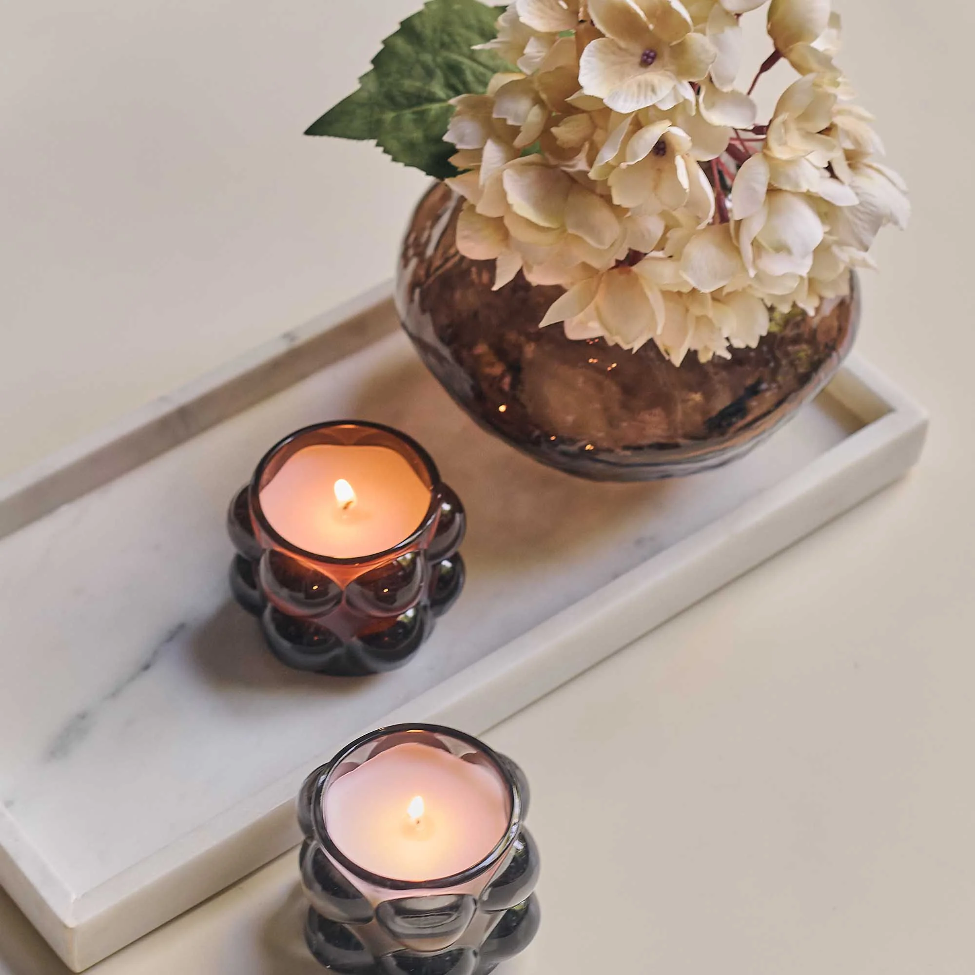 Bergamot & Amberwood Scented Candle - Image 2