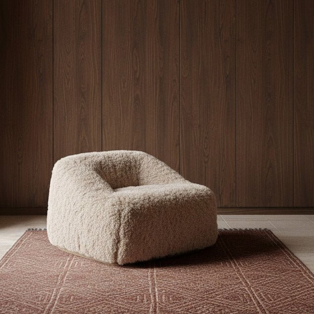 Bertha Faux Fur Armchair - Image 2