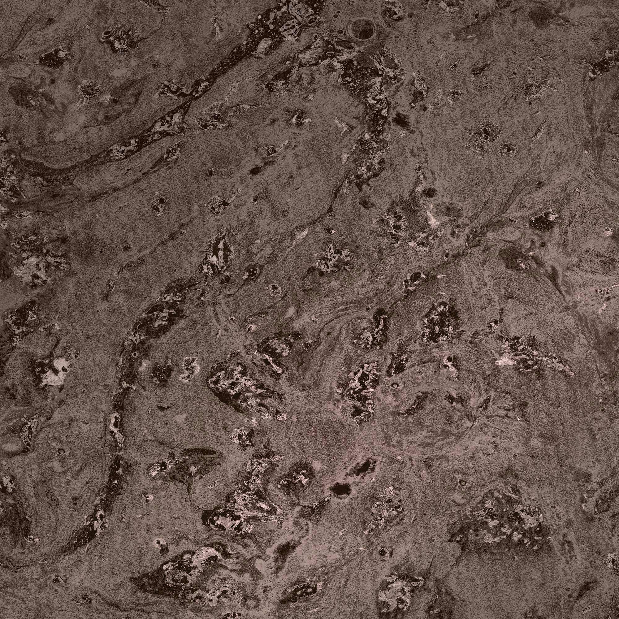 Boheme Marble Wallpaper, Mocha - Image 4