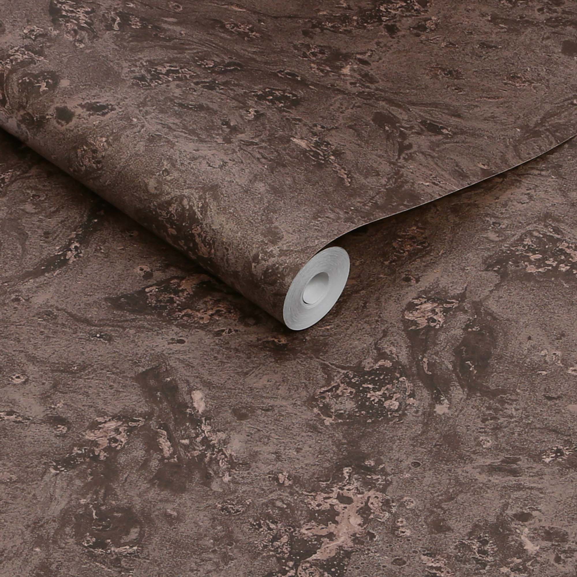 Boheme Marble Wallpaper, Mocha - Image 5