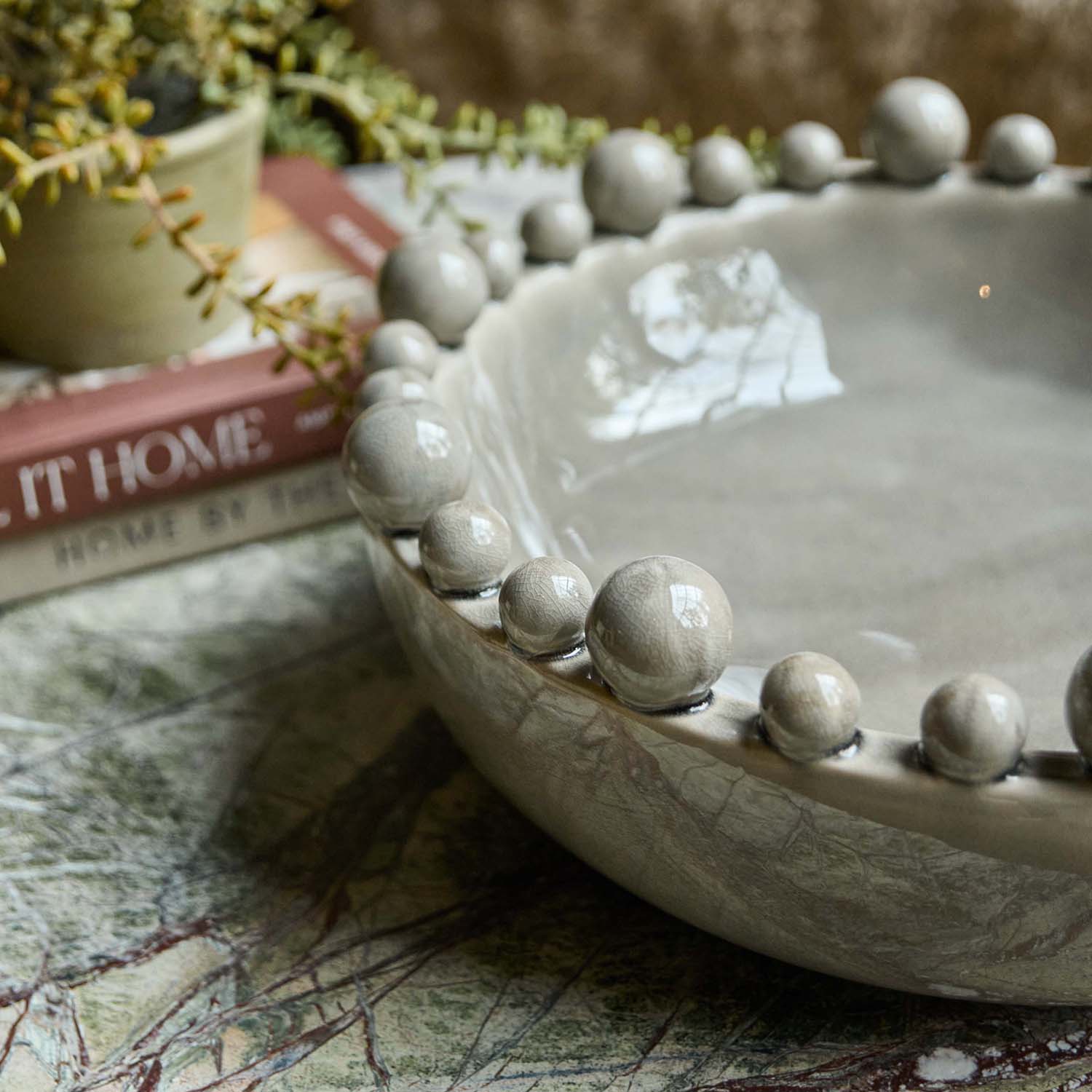 Bourton Bowl, Taupe - Image 3