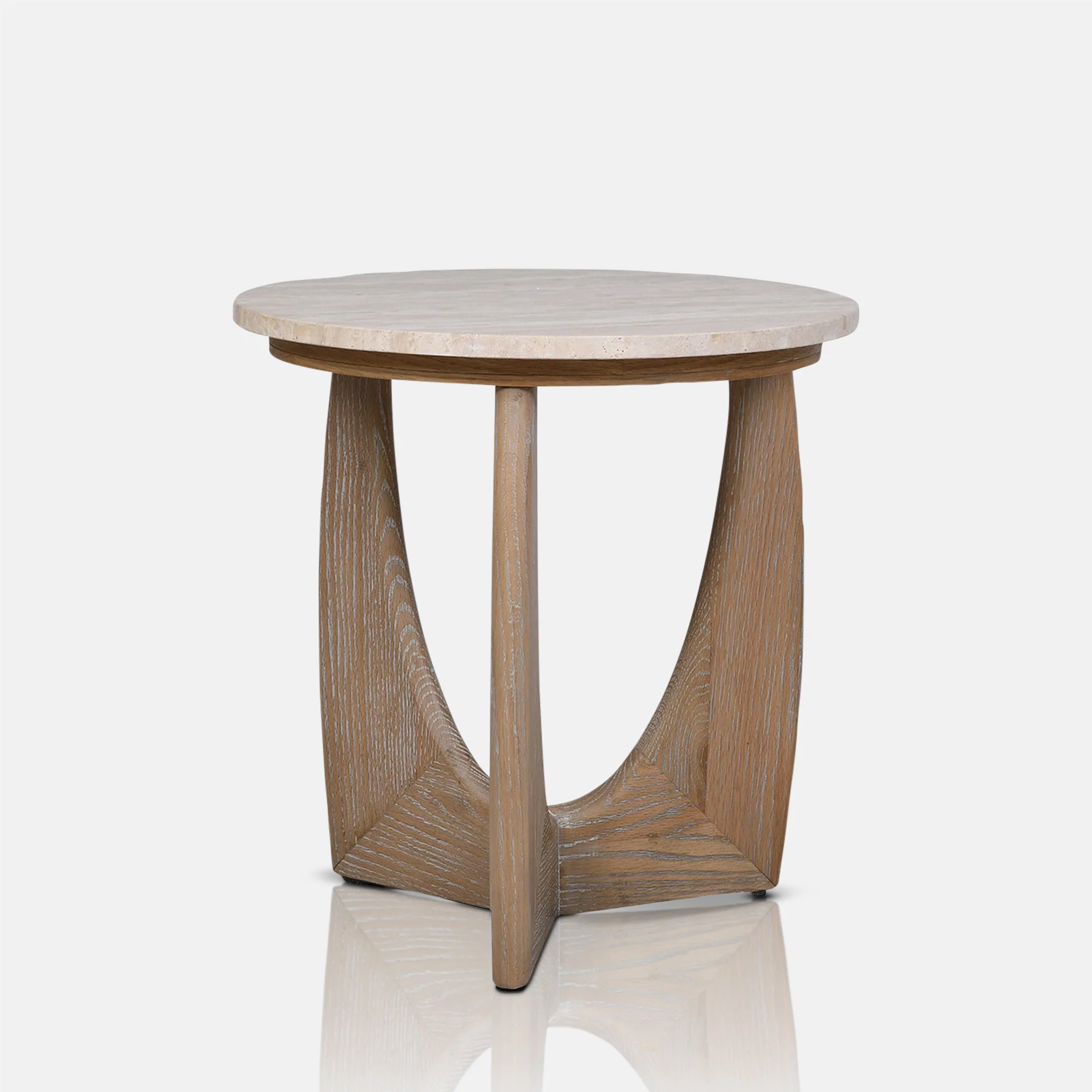 Braxton Wooden Side Table - Image 4