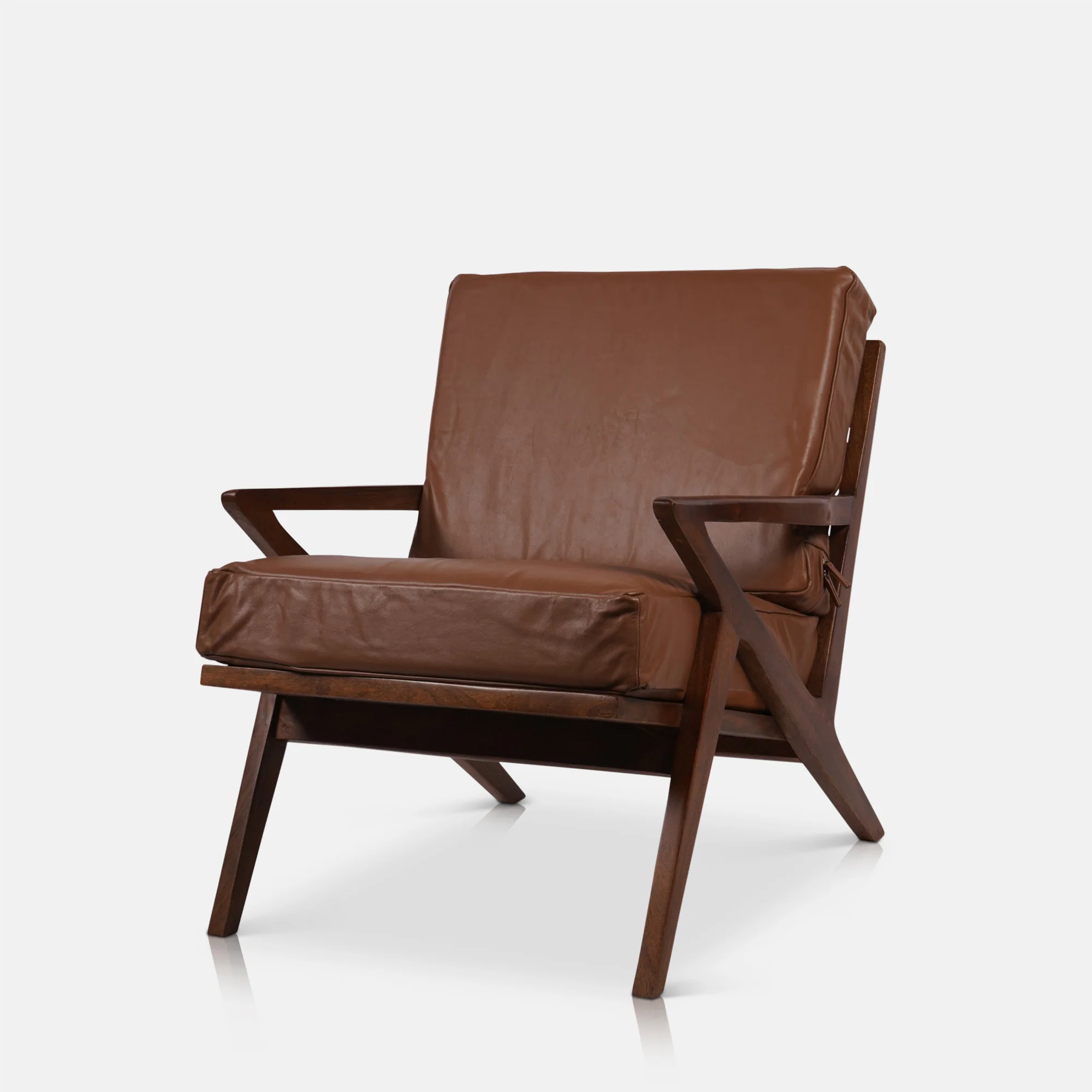 Burnley Leather Armchair - Image 4