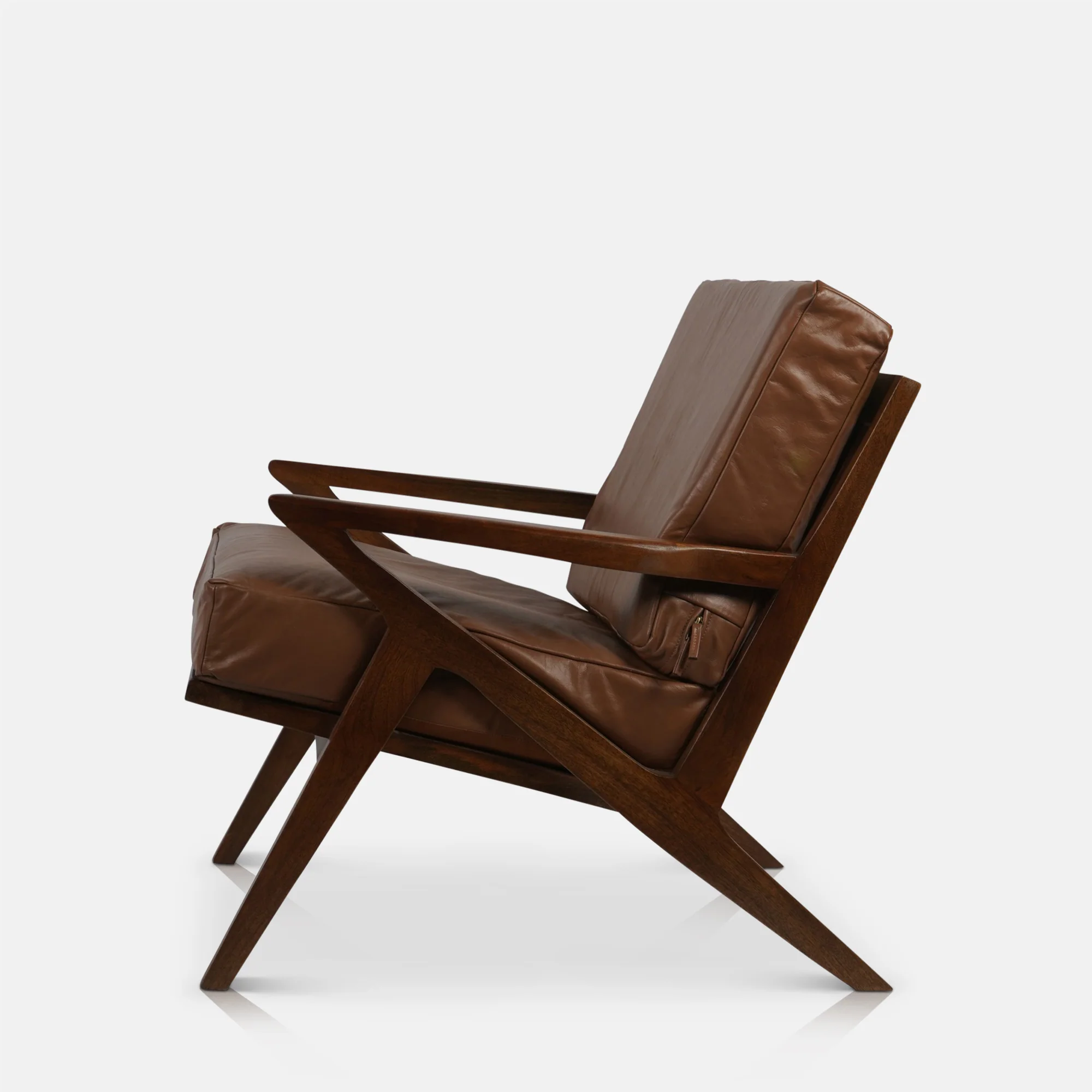 Burnley Leather Armchair - Image 5