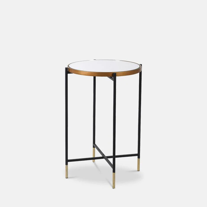 Cairo Mirrored Side Table - Image 4