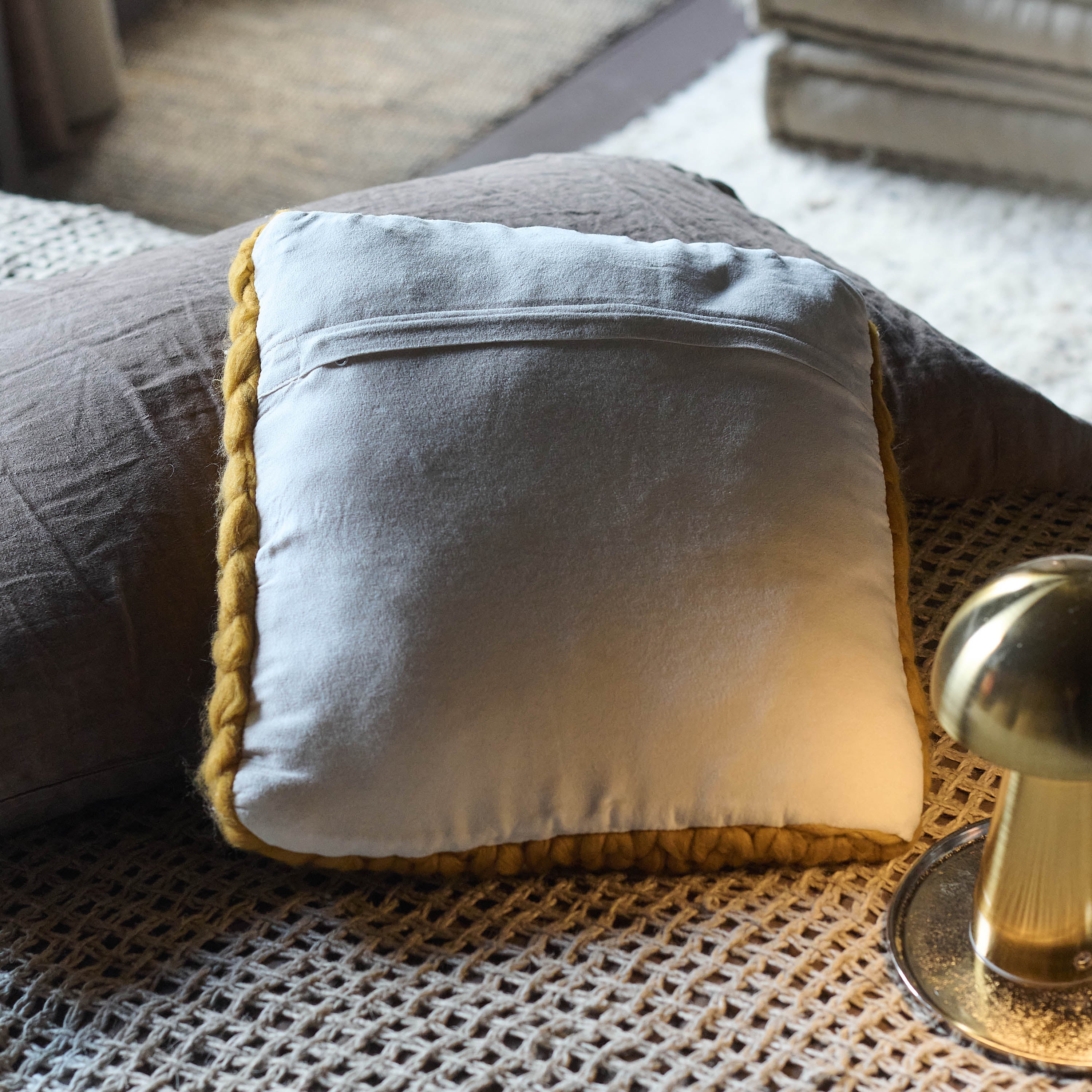 Carmac Knitted Cushion - Image 3