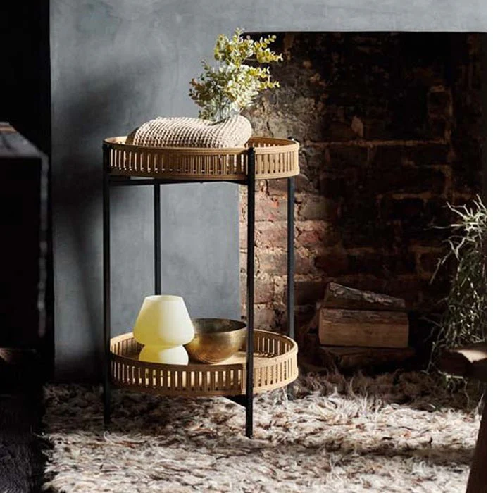 Casoni Bamboo Side Table