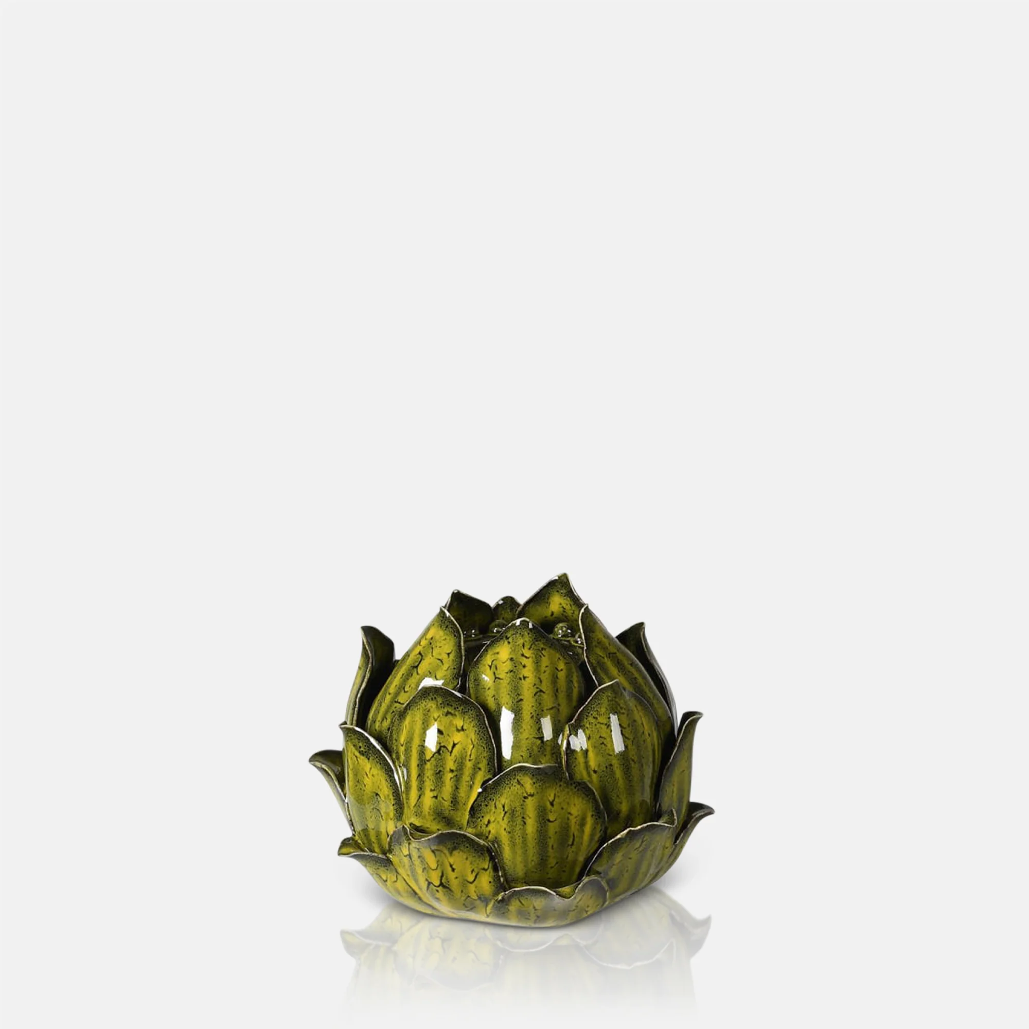 Ceramic Artichoke Candle Holder - Image 4
