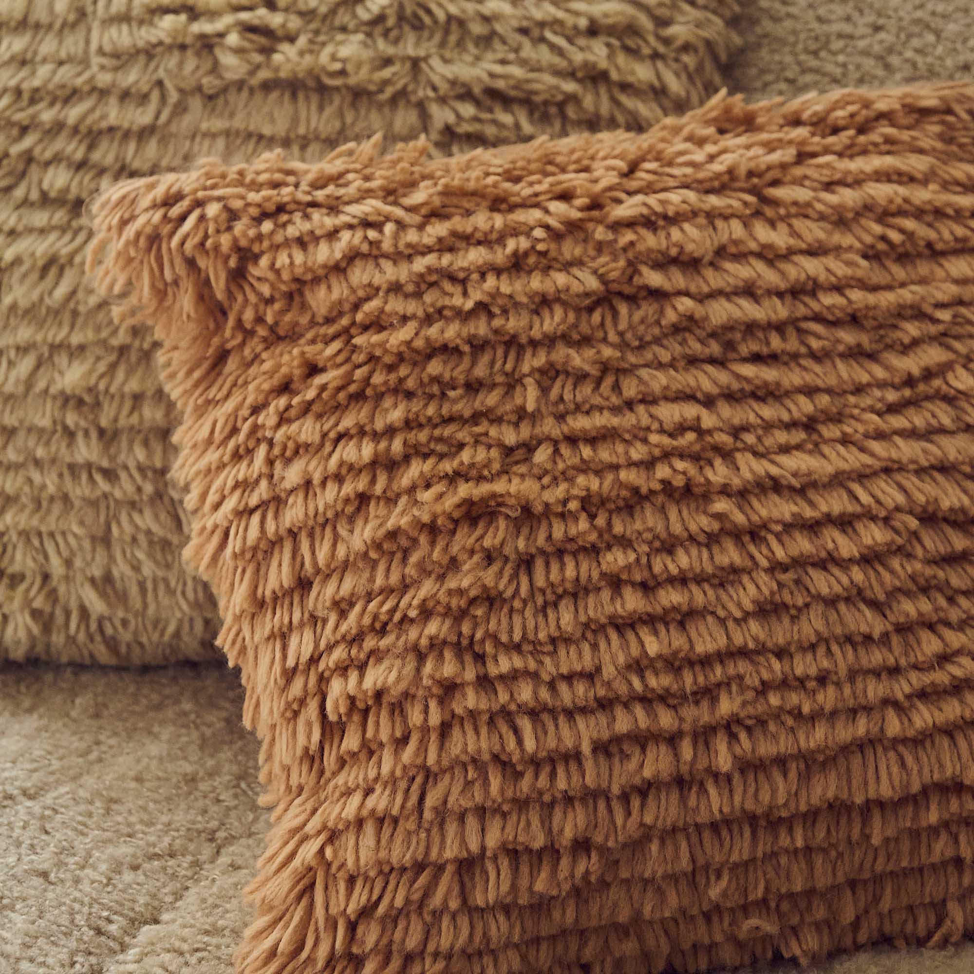 Connie Textured Cushion, Peach - Image 6