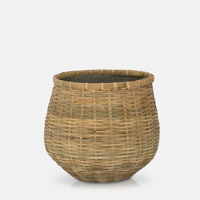 Delaney Bamboo Plant Pot - Image 4