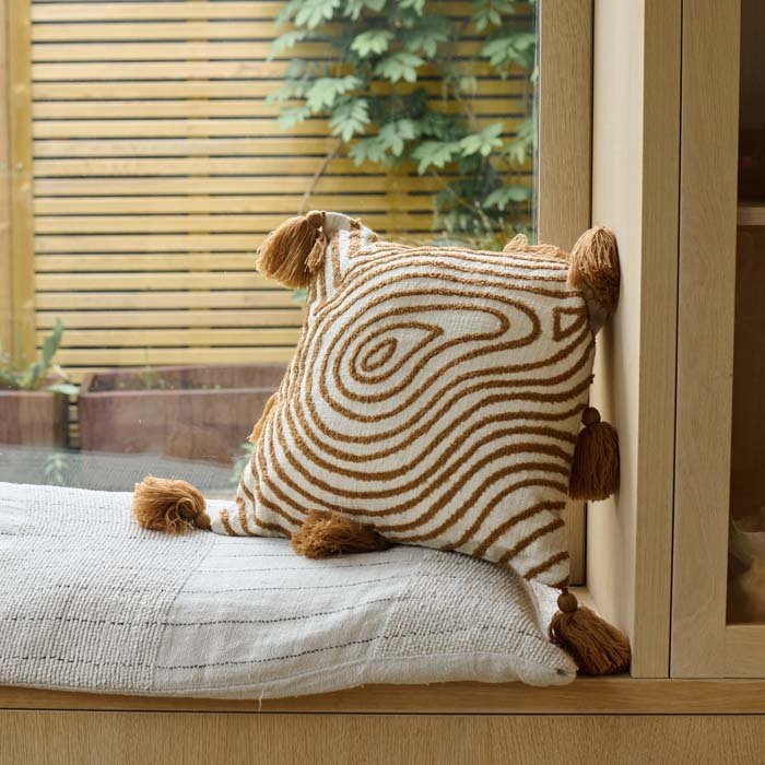Demelza Embroidered Cushion