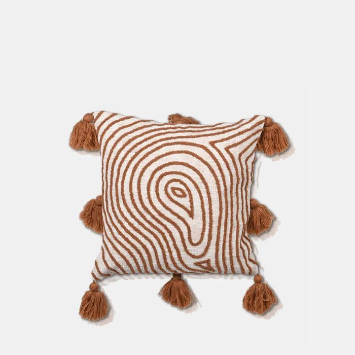 Demelza Embroidered Cushion - Image 4