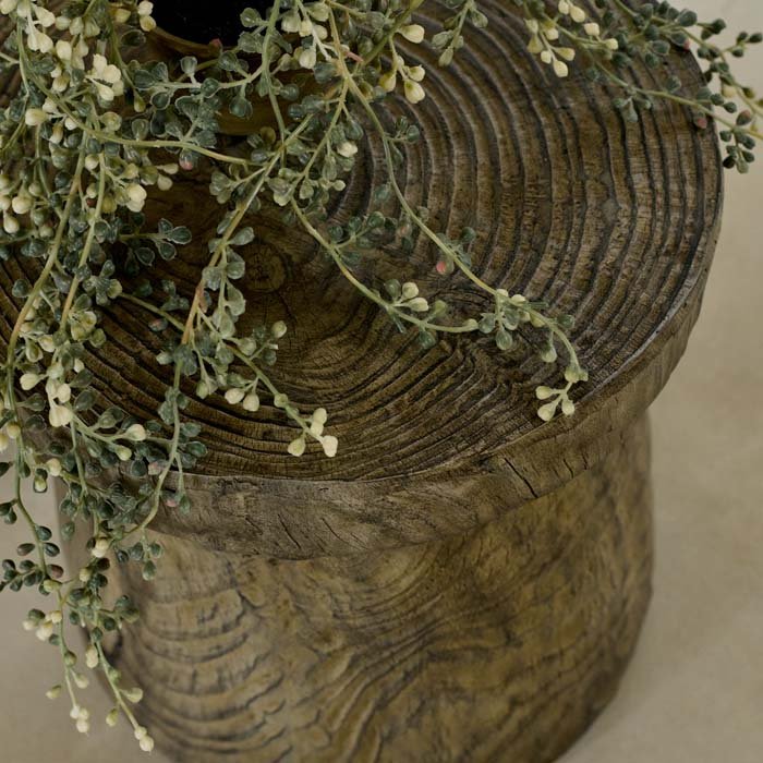 Dervio Wooden Stool - Image 3