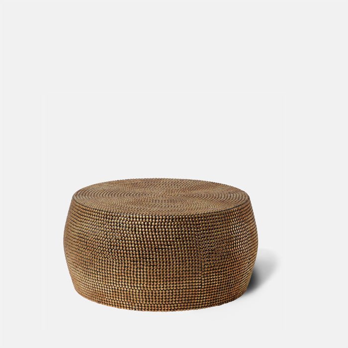 Dewitt Brass Stud Coffee Table - Image 4