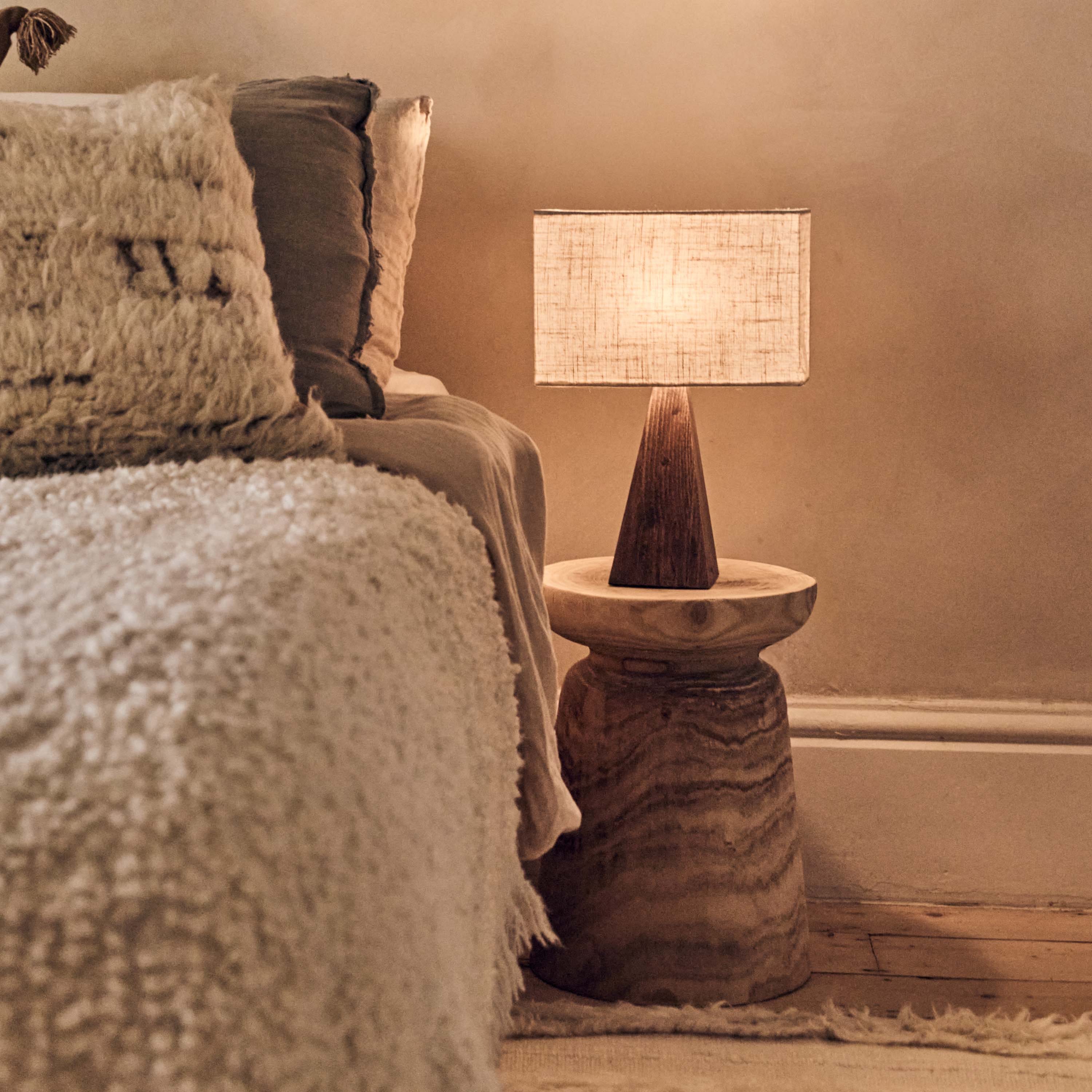 Drake Wooden Table Lamp - Image 5