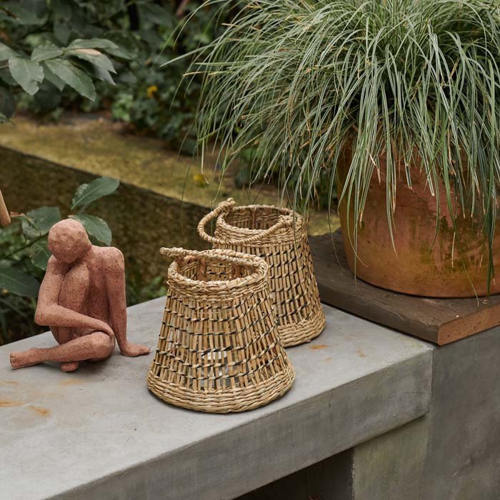 Etelle Seagrass Lantern