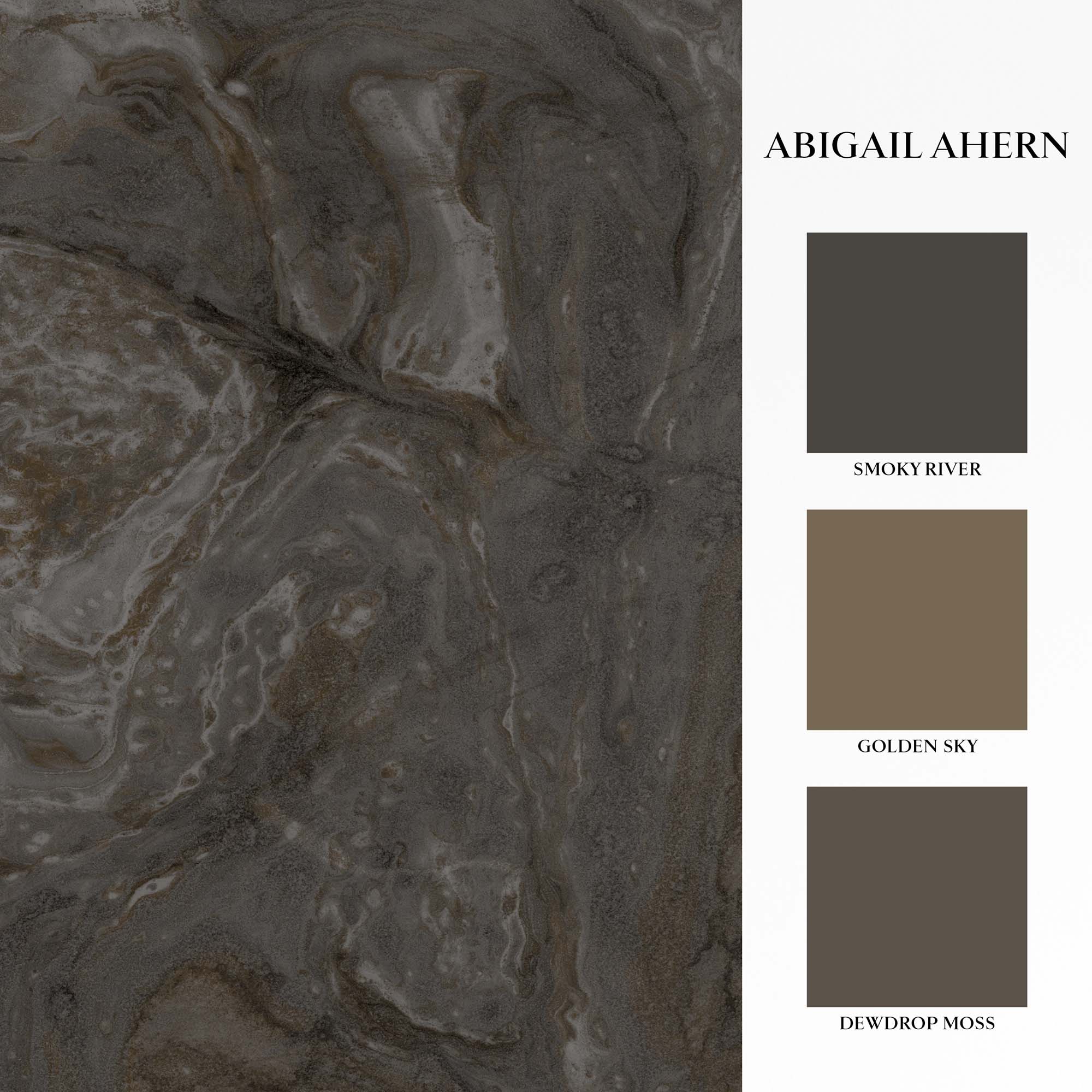 Ethereal Marble Mural, Onyx - Image 3