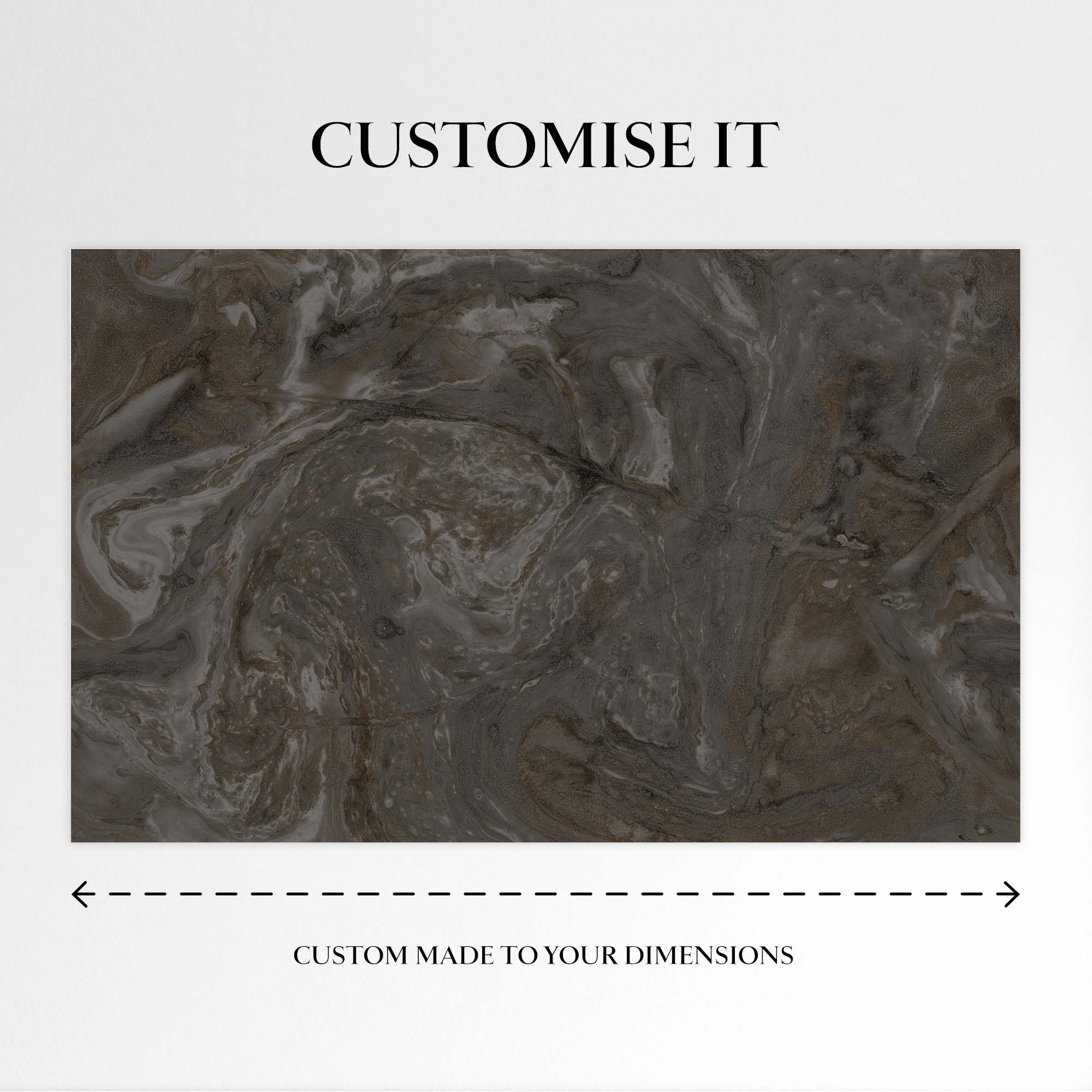 Ethereal Marble Mural, Onyx - Image 5