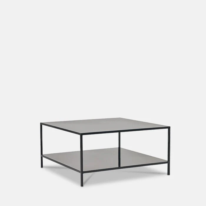 Fulham Black Metal Coffee Table - Image 4