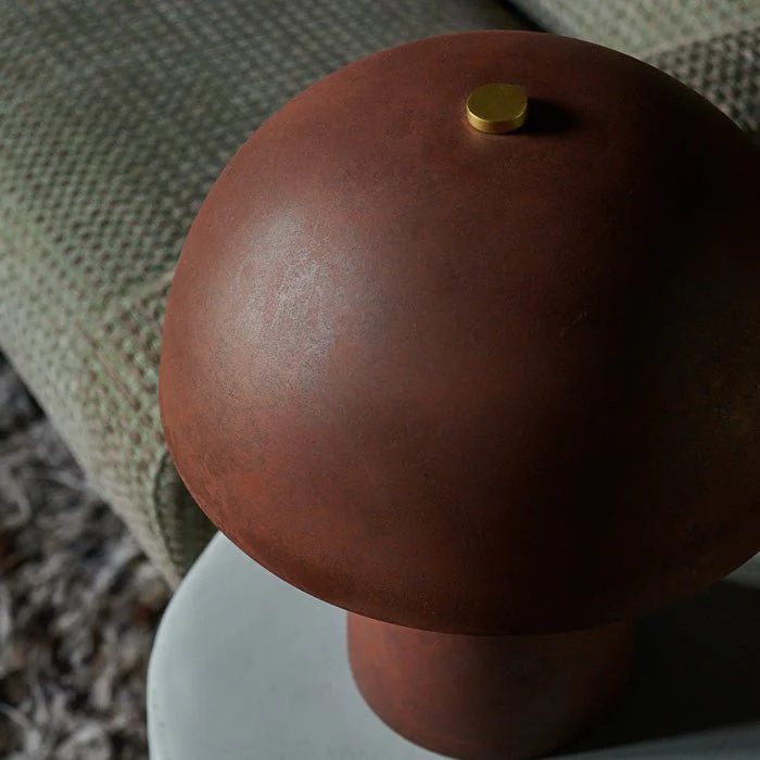 Georgia Table Lamp, Rust - Image 5